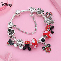 2022 Charm celet Chain Trendy Bangle Kawaii Cartoon Mickey Jewelry Pendant for Woman Girl Friend Memorial Day Gift