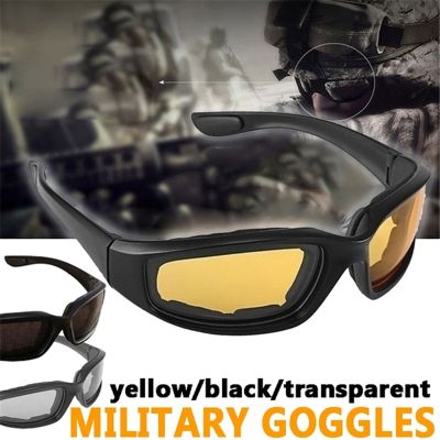 แว่นกันแดดโพลาไรซ์ทหารแว่นตามอเตอร์ไซค์สำหรับล่าสัตว์ยิง Eyewearmen Pelindung Mata กันลม Moto