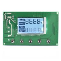 จอ LCD อัจฉริยะดิจิตอล0 ~ 100% ปรับได้ DC 10-50V 40A PWM DC มอเตอร์เครื่องควบคุมความเร็วตัวควบคุมเวลาย้อนกลับ