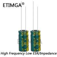 Original Low ESR/Impedance High Frequency 35v 1000UF Aluminum Electrolytic Capacitor Size 10*20 1000UF35V 35V1000uf 20% WATTY Electronics