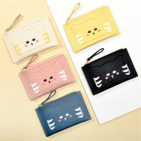 Cute Wallet Zipper Card Bag Women Short Wallet Multi Functional Card Holder Cartoon Card Holder Coin Purse