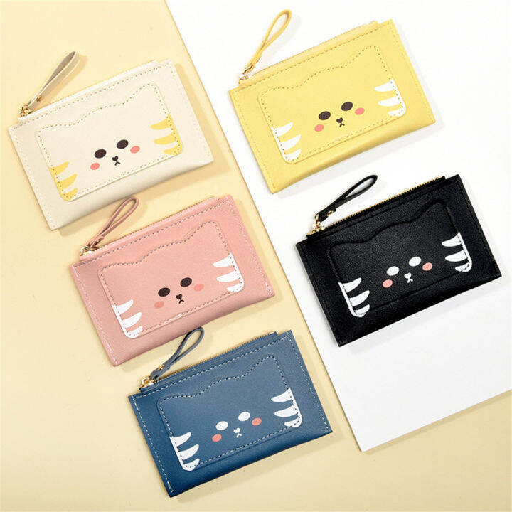 new-women-short-wallet-zipper-card-bag-cute-cartoon-coin-purse-coin-purse-money-bag-cartoon-card-holder