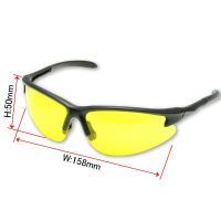 แว่นตานิรภัย สีเหลือง SG791  Safety Goggle Yellow SG791