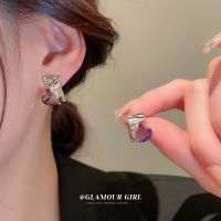 [COD] Tin Foil Earrings Internet Design Fashion Temperament Wholesale