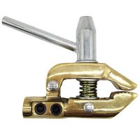 Rotary Welding Ground Clamp 600A Screw Style Earth Clamp for TIG MIG Stick Welder Machines Full Copper Max Clamp Pitch 37mm