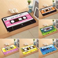 Magnetic Tape Printed Entrance Doormat Soft Facecloth Welcome Mat Anti-slip Living Room Hallway Carpet Bedroom Rug