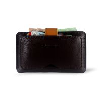 Gvinc กระเป๋าสตางค์ กระเป๋าใส่บัตร หนังวัวแท้ ขนาดกระทัดรัด พอดีมือ [Vega Wallet Card Case]