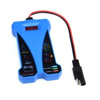 12V Car Digital Battery Tester Voltmeter Charging System Analyzer LCD LED Display For Motorcycle Rubber Paint