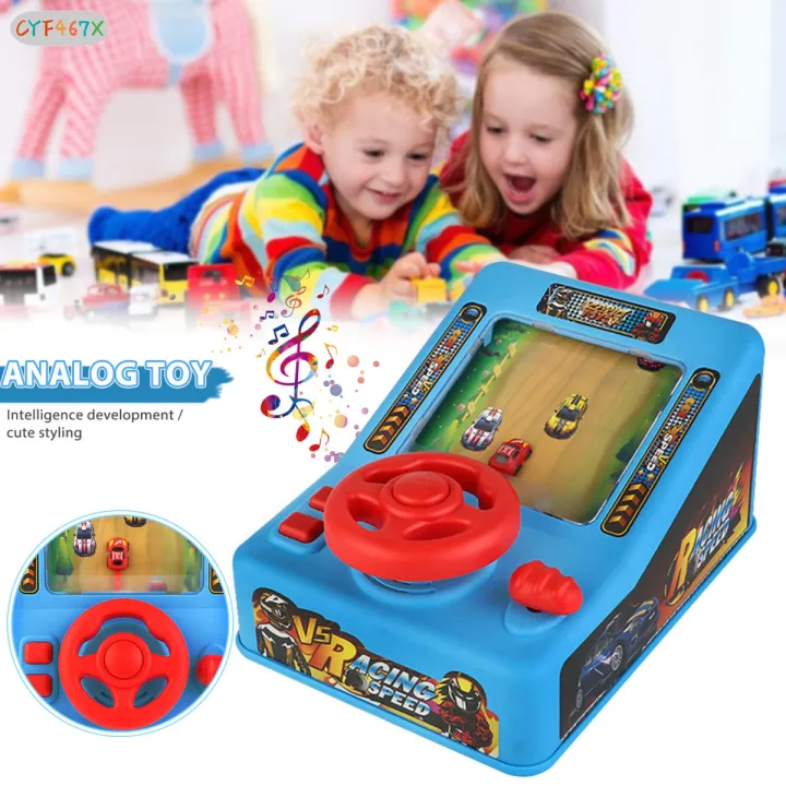 CYF Simulation Steering Wheel Game Toys with Sound Effect Fun Racing