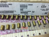 20pcs/50pcs Original new 10UF 63V Japan Nichicon audio capacitor 63V10UF 6*11 FG fine gold copper feet