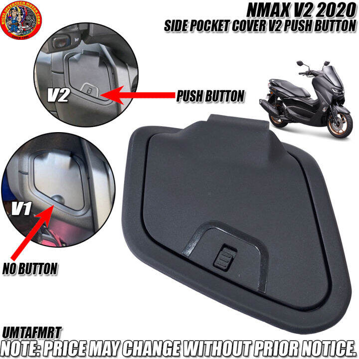 NMAX V2 2020 SIDE POCKET COVER V2 PUSH BUTTON (UMTAFMRT) | Lazada PH