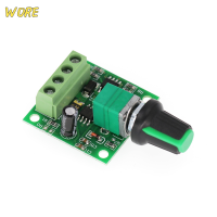 ?【Lowest price】WORE 1.8V 3V 5V 6V 12V 2A PWM DC MOTOR SPEED CONTROLLER ตัวแปรความเร็ว Governor Switch, SWITCH Function 1803BK