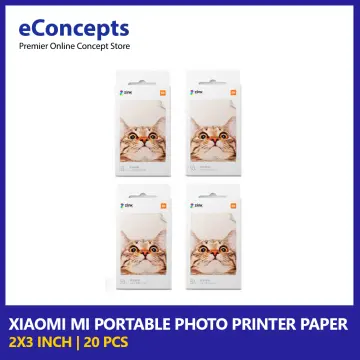 Mi Portable Photo Printer + Photo Printer Paper - Xiaomi