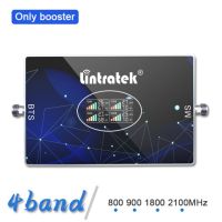 อัปเกรด 2023 ห้าวงสี่ Band Booster สัญญาณ2G 3G 4G 800 900 1800 2100 2600Mhz สมาร์ทเครื่องขยายสัญญาณข้อมูลเสียง Repeater