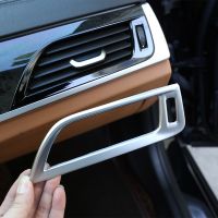 For BMW 5 Series G30 2018-2020 Car ABS Chrome Interior Moldings Side Air Conditioning Vent Frame Trim