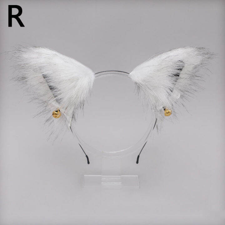 2m Japanese cute plush Cat's ears (Steamed cat-ear shaped bread) bell ...