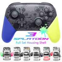 Full Set Shell For Switch Pro Controller Replacement Upper Bottom Housing Shell Cover Case With Middle Frame For NS Pro Gamepad