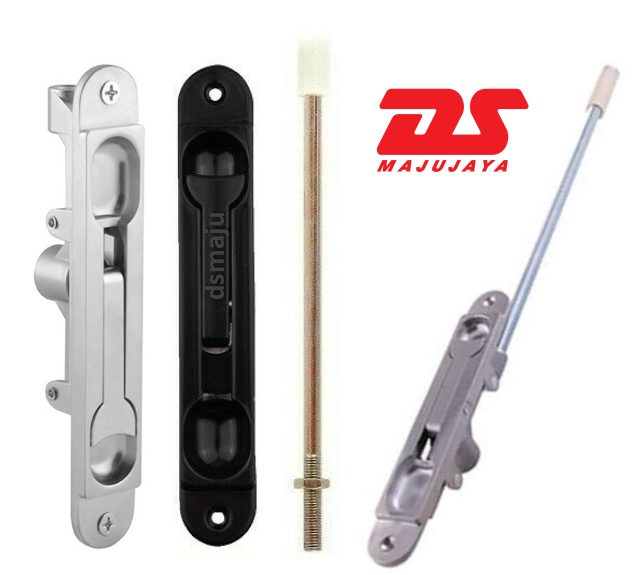 High Quality Aluminium Flush Bolt H Type Single Action Flush Bolt For