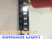 【☊HOT☊】 QFERF SHOP 100ชิ้น215โคมไฟ Smd Led สีขาว6000-9000K มุมมองด้านข้าง2.8*1.2*0.8มม. เปล่งไดโอดเปล่งแสงไฟส่องสว่างซุปเปอร์ลูกปัดโคมไฟไฟ Led 2812 2810