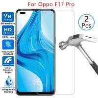 เคสสำหรับ Oppo F17 Pro Cover ปกป้องหน้าจอ17f กระจกเทมเปอร์บน F17pro F Opo 17 6.43 Protection 17Fpro Coque โทรศัพท์