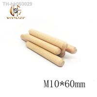 ❀✌♞ 50Pcs M10x60 Twill Hardwood Round Wood Wooden Dowel Pins M10X60 Cabinet Drawer Fluted Craft Rods Furniture Fitting Diameter