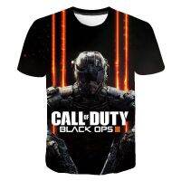 2023 NewCall Of Duty: สีดำ Ops 3d ระเหิดพิมพ์ผู้ชายผู้หญิงเสื้อยืดฤดูร้อน O Versize เผ่าเสื้อยืดสำหรับผู้ชายผู้หญิงรอบคอกีฬาเสื้อสำหรับนักเรียน U Nisex เสื้อธรรมดา