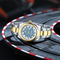 Watch male temperament waterproof luminous men watch authentic male table fashionable male money steel belt calendar quartz watch --nb230711▤▦