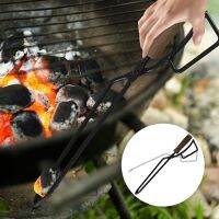 Barbecue Charcoal Tongs Steel BBQ Accessories Tools Carbon Clip Unique Shape Ingenuity And Ergonomics Durable