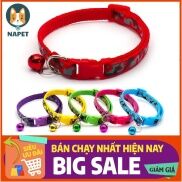 Vòng cổ cho chó rằn ri có khóa an toàn, thích hợp cho chó mèo