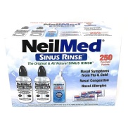 Bộ sản phẩm nước muối rửa mũi Neilmed Sinus Rinse 250 gói