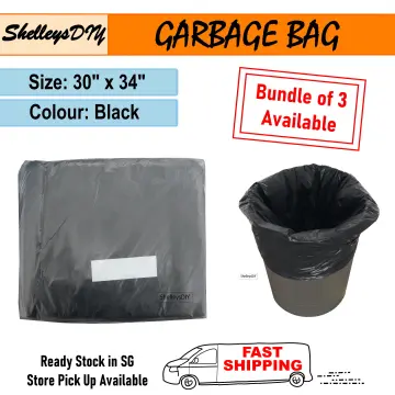 Black Trash Bag,Gereen 9-12 Gallon Tall Kitchen Trash bag Garbage Bag Trash  Can Liner (9-12 Gallon(100 Count), Black)