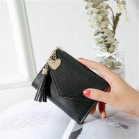 Folding Money Wallet Leather Purse Coin Lady Small Short Girls