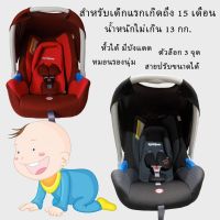 ?จัดส่งทันที?  คาร์ซีท แบบกระเช้าหิ้ว สำหรับเด็กแรกเกิด ติดเบาะภายในรถยนต์ กะทัดรัด ถือหิ้วสะดวก (Baby car seat)