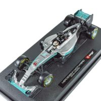 โมเดลรถ 1:18 Mercedes F1 W07 Hybrid (2016) [Bburago] #44 Lewis Hamilton