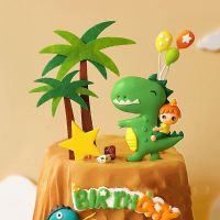 Cute Dinosaur Birthday Caketopper Happy One 123st Birthday Dinosaur Party Cake Decor Happy Dino Birthday Caketopper Kids Favor