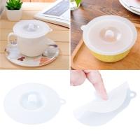 QianXing Shop Creative Silicone Cup Cover Transparent Antidust Cover Cup Lid Home Decor Table Decoration