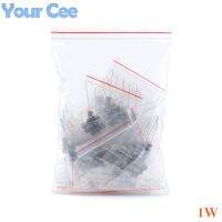 300Pcs 1W Carbon Film Resistors  0.1 Ohm ~ 750 ohm or 1K ~ 2M 5% Assorted Kit  Resistance 30 Values*10pcs