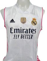 เสื้อเดี่ยวซ้อมแขนกุดทีมเรอัลมาดริด ( REAL MADRID FOOTBALL  Club )ตัวใหม่ล่าสุด