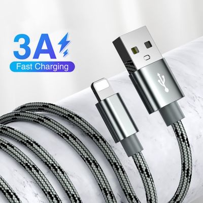 【jw】❡  USB Cable for iPhone14 13 12 Xs X 8 Fast Charging iPhone Charger Data
