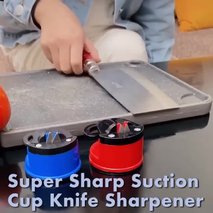 Suction Cup Whetstone Kitchen Knife Sharpener Easy And Safe To Sharpens  Househeld Stone Knives Sharpening with Suction Dropship