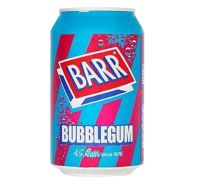 Barr Bubblegum Soda 330ml บับเบิ้ลกัม เครื่องดื่ม เครื่องดื่มโซดารสบับเบิ้ลกัม