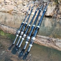 JOSBY FRP Telescopic Fishing Rod Carp Feeder Spinning Sea Pole With Reel 1.5M 1.8M 2.1M 2.4M 2.7M 3.0M