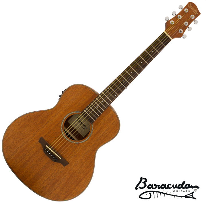 baracuda-gs1eq-กีตาร์โปร่งไฟฟ้า-36-นิ้ว-ทรง-gs-mini-ไม้มะฮอกกานีทั้งตัว-all-mahogany-มีเครื่องตั้งสายในตัว-แถมฟรีกระเป๋า-amp-คาโป้-amp-ปิ๊ก