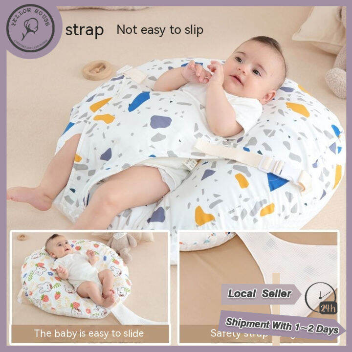 Newborn Baby Antispitting Milk Pillow 15° Slope Feeding Master Cushion