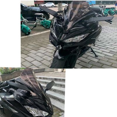 “：{}” For BMW S1000RR S 1000RR S1000 RR Motorcycle Mirror Modified Wind Wing Adjustable Rotating Rearview Mirror Moto
