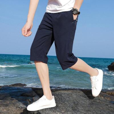 กางเกงเอวลอยผู้ชาย,กางเกงลำลองแห้งเร็วบางน้ำแข็งกางเกงกีฬาขาสั้นฤดูร้อน