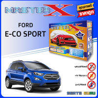 ผ้าคลุมรถ ส่งฟรี FORD E-CO SPORT ตรงรุ่น กล่อง MASTER-X ผ้า HI-PVC อย่างดีหนาพิเศษ ป้องกันแดด ป้องกันฝน ป้องกันฝุ่น