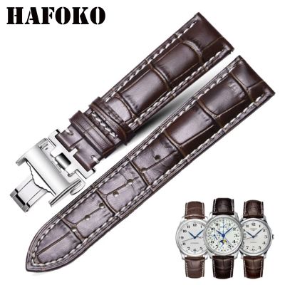 ✉☞✤ Calfskin Watch Band for Longines Masters Ensign Collection Watch Strap Belt Bracelet Cowhide Leather 13 14 16 18 19 20 21 22mm