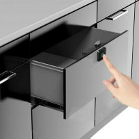 Drawer Inligent Smart Lock File Cabinet Lock Storage Cabinet Electronic Fingerprint Door Lock for Furniture Home Improvement