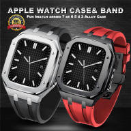 AP Royal Oak Mod Kit Cho Apple Watch 8 7 6 45Mm 44Mm Dây Fluorocarbon + Vỏ thumbnail